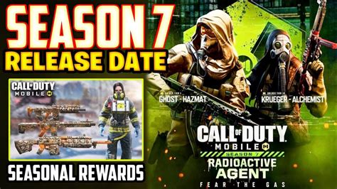 Season 7 Release Date Seasonal Rewards Leak Cod Mobile Season 7 Call