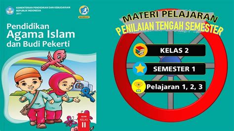 Rangkuman Materi Pelajaran Pts Uts Pai Kelas Semester Youtube