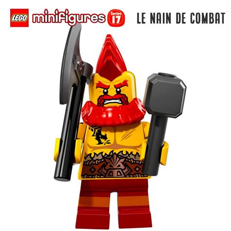 Minifigure Lego S Rie Le Nain De Combat Super Briques