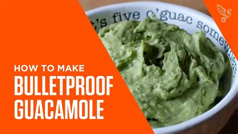 Bulletproof Guacamole With Brain Octane Mct Oil Bulletproof Youtube