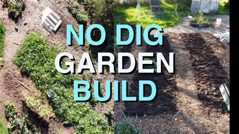 Building More No Dig Garden Beds Permaculture Vegetable Garden Youtube