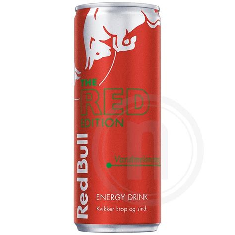 Red Bull M Vandmelon Dåse Fra Red Bull Leveret Med