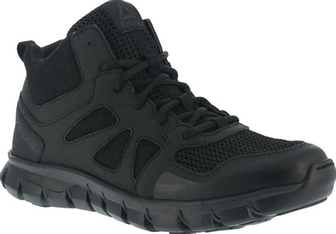 Reebok Work Mens Sublite Cushion Tactical Mid Soft Toe Eh Work Safety Shoes Casual