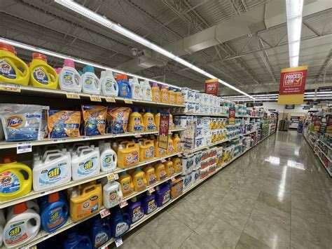 Food Lion Grocery Store Interior Laundry Detergent Editorial