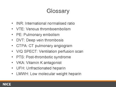 Venous Thromboembolic Diseases Pulmonary Embolism Support For Education