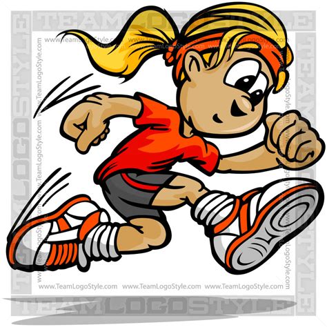 Happy Apple Running Clipart - Girl Running Clip Art - 630x525 PNG ...