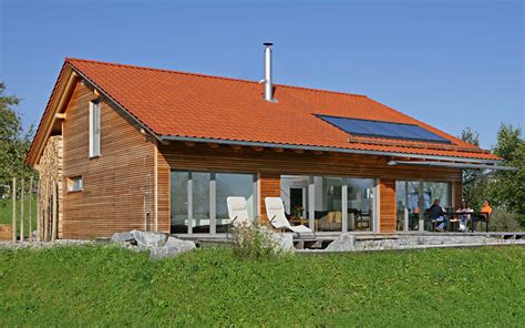 Einfamilienhaus Fertighaus Landhaus Im Modernen Stil