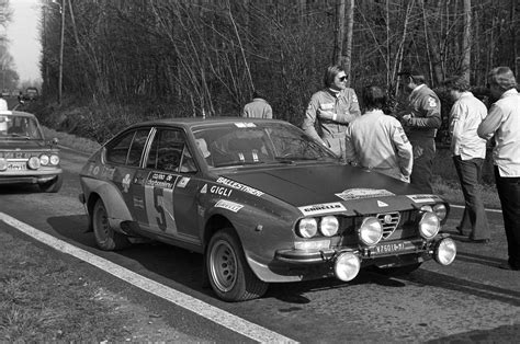 Alfa Romeo Alfetta Gt Sk Invelt Rallied Raced