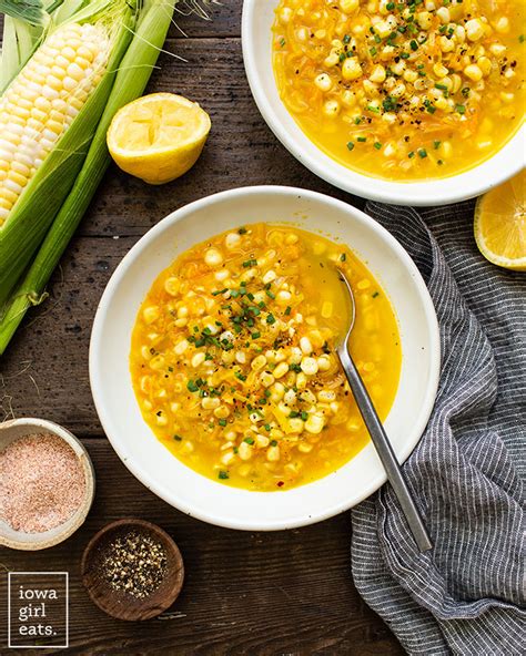 Sweet Corn Soup - Fresh and Summery