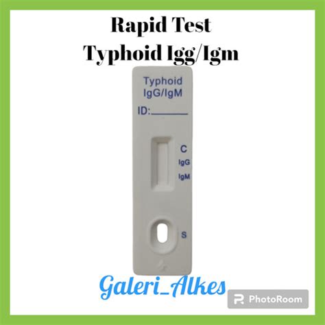 Jual Alat Test Typhoid IgG IgM Typhoid Test Sky Test 1Set Siap