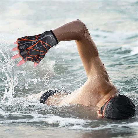 Amazon Duck Palm Webbed Swimming Gloves Hand Webbed Gloves Water