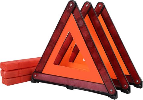 Amazon Acymner Triangle Warning Frame Reflector Pack Of 3