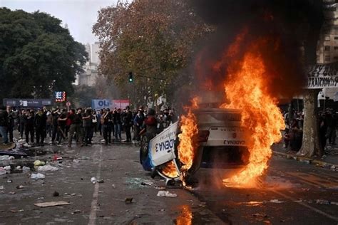 La Jornada Maya Internacional La Jornada Protestas En Argentina