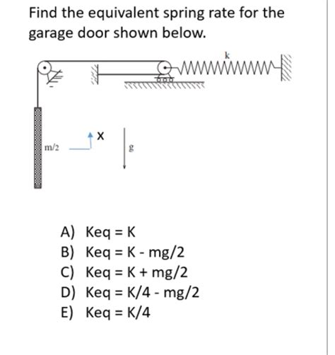 Solved Find The Equivalent Torsional Spring Rate Find The Chegg