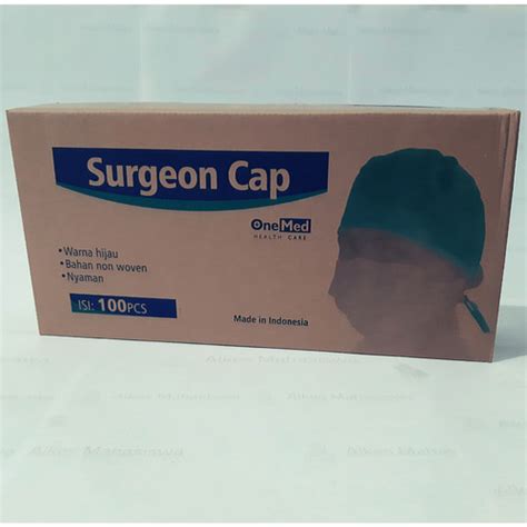 Jual Surgeon Cap Topi Operasi Dokter Perawat Penutup Kepala Onemed