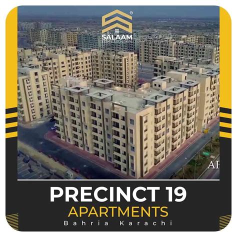 Precinct 19 Apartments In Bahria Town Karachi Salaam Estate