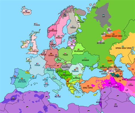 Ethnolinguistic Map Of Europe By Tovarishzoeymaps On Deviantart