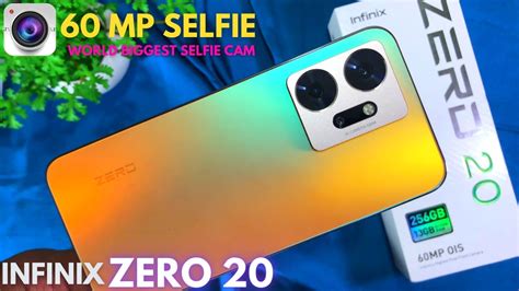 INFINIX ZERO 20 UNBOXING 60 MP Front Camera Best Selfie Camera Phone