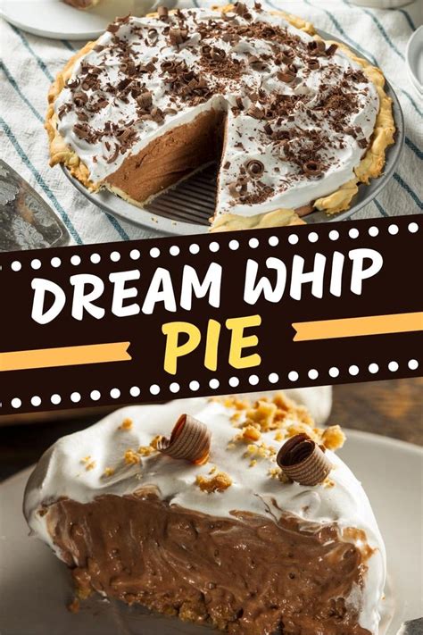 Dream Whip Pie Recipe Dream Pie Recipe Easy Pie Recipes Delicious