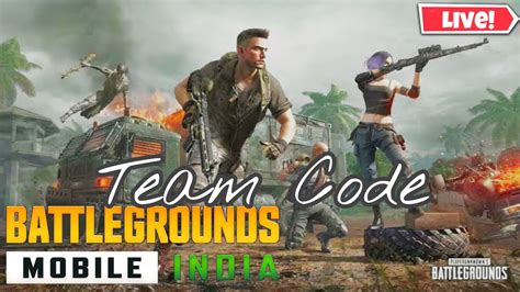 BGMI TEAM CODE WITH SUBSCRIBERS LIVE JOIN TEAM CODE AND PLAY WITH