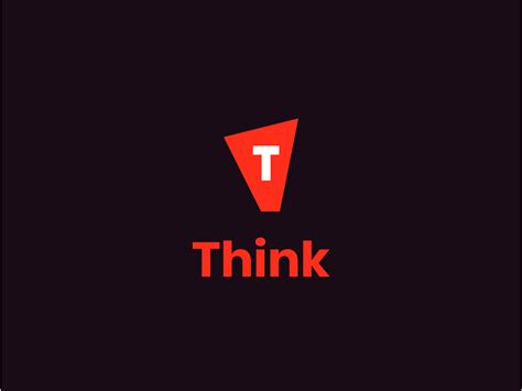 Think Logo design by Hicham Baghedoud on Dribbble