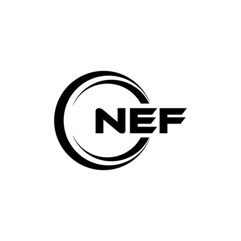 NEF Logo Design, Inspiration for a Unique Identity. Modern Elegance and