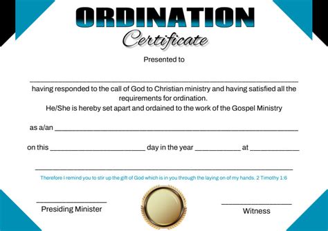 White Modern And Minimal Certificate Of Baptism Postermywall