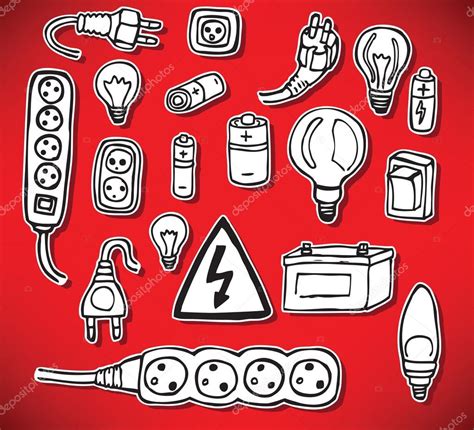 Energy And Electric Symbols Stock Vector By ©jiri Kaderabek 26281415