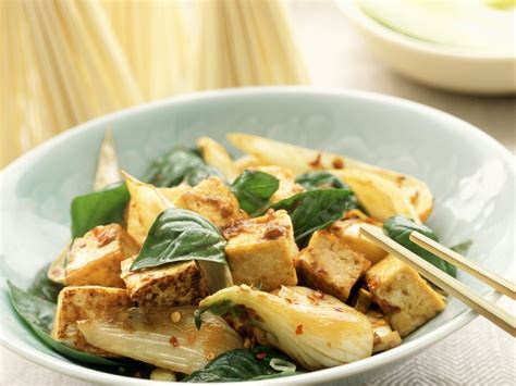 Stir Fried Tofu And Bok Choy Recipe Eat Smarter Usa