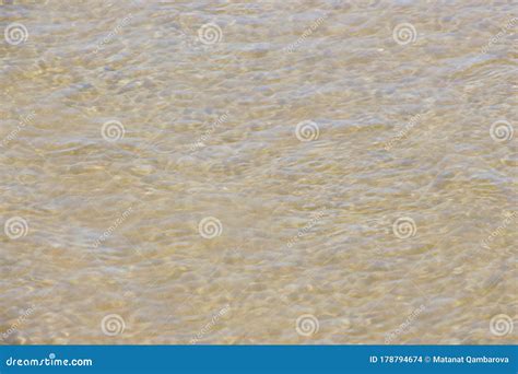 Onda Suave De Oceano Azul Na Praia Arenosa Foto De Stock Imagem De