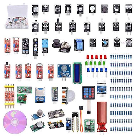 51 Kinds Sensor Kit Nyereka Tech STEM And IoT Raspberry Pi And