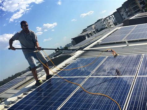 Solar Panel Cleaning Services Arozon Services