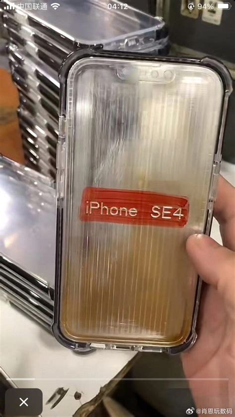 Leaked Iphone Se 4 Case Reiterates Iphone 14 Like Notch Single Rear Camera