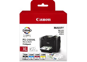 K B Canon Pgi Xl Cmyk Multipack B Inkpro