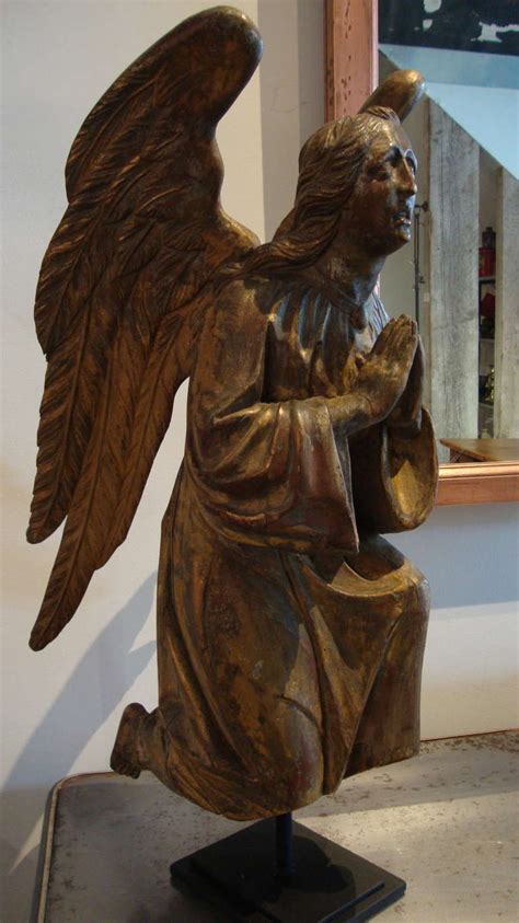 Carved Angel at 1stdibs