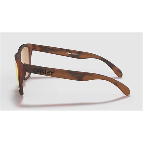 Oakley Frogskins Matte Brown Tortoise Prizm Rose Gold Polarized