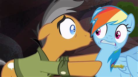 Safe Screencap Quibble Pants Rainbow Dash Pony Stranger