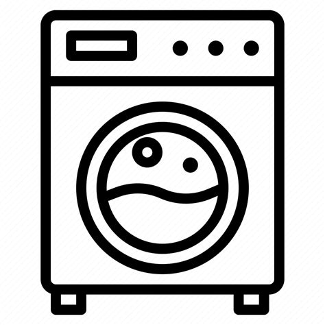 Washing Machine Icon Download On Iconfinder On Iconfinder