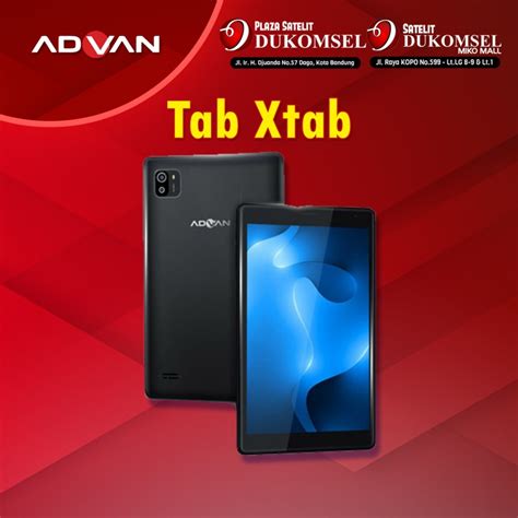 Jual Advan Vandroid Tab Xtab Gb Gb Grey Shopee Indonesia