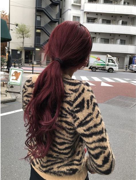 Pin By Almond Milk On Aes Comics Red Hair Inspo Wine Hair Long