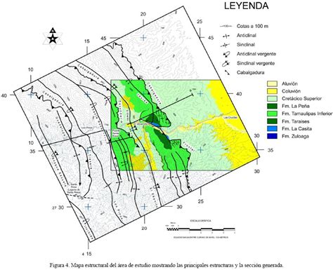 Evoluci N Estructural Del Frente Tect Nico De La Sierra Madre Oriental