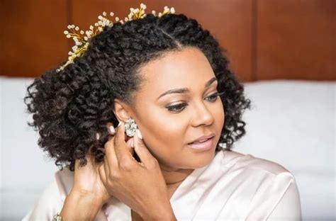 Natural Hairstyles For Your Wedding Day Slay In Natural Hair