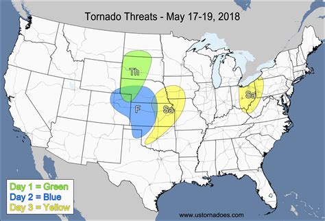 Tornado Threat Forecast May 17 23 2018