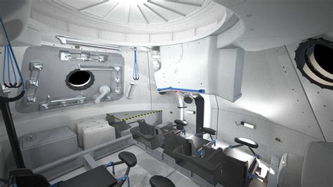 CST-100 Boeing Starliner Interior PBR 3D model | CGTrader