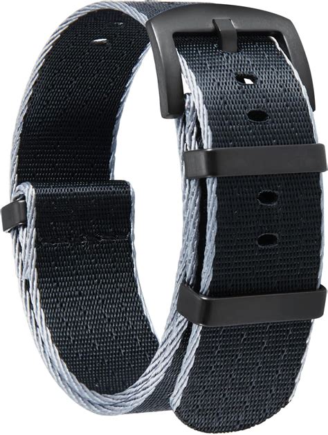 Amazon BINLUN Nylon Watch Band Thick G10 Premium Ballistic Nylon