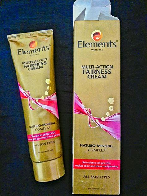 Elements Multi Action Fairness Cream Packaging Size 100 Gm At Best