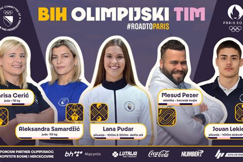 Predstavljen Tim BiH Za Olimpijske Igre U Parizu Sada Je Vrijeme Da