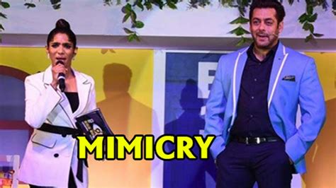 Johnny Levers Daughter Jamie Lever Mimicry At Bigg Boss 11 Show Launch