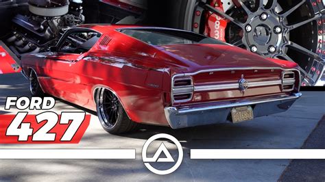 Badass 427 Stroker Ford Torino Restomod Muscle Car Air Bags Custom Chassis And Tubbed Youtube