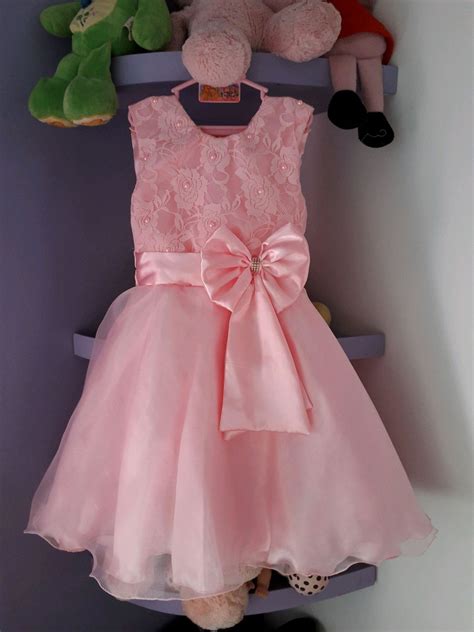 Vestido Infantil Princesa Rosa Elo Produtos Especiais